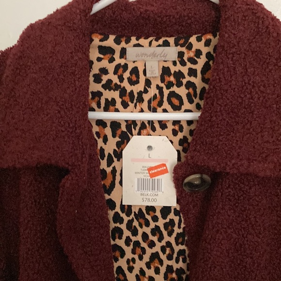 New with tags Wonderly Size L coat - Picture 8 of 10